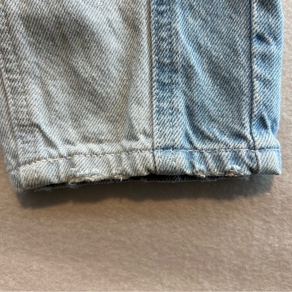 Pacsun Patchwork Vintage Style Ultra High Rise Slim Jeans Women's Size 24 - Picture 5 of 11